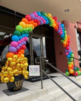 May there always be work for your hands to do. May your purse always hold a coin or two. May the sun always shine on your windowpane. May a rainbow be certain to follow each rain. Stephen Revell 

#ballooninstallation 
#organicballoon
#balloonstylist
#balloon
#jacksonvilleballoons
#jaxmoms
#rainbow #stpatricksday #balloonarch