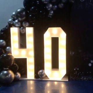Being a part of your CELEBRATIONS is a task we take seriously!!! It doesn’t matter if we are working with the client directly or one of our favorite event planners like @partylifepro!!! How can we help you? 
We have marquee lights and letters, back drop walls we can paint to match your event colors and the very best balloons! 
.

#ballooninstallation 
#organicballoon
#balloonstylist
#balloon
#jacksonvilleballoons
#jaxmoms
#904bossbabes 
#jacksonvillemarqueelights 
#jacksonvillemarqueenumber #iheartballoons